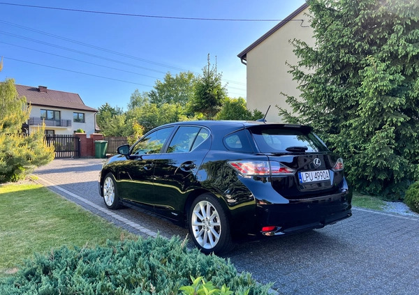 Lexus CT cena 49000 przebieg: 185000, rok produkcji 2012 z Puławy małe 352